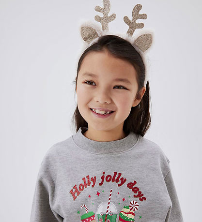 Name It Sweatshirt - NkfRulJul - Grey Melange