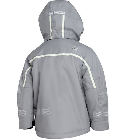 ILDHU Vinterjakke - Norly - Light Grey m. Selvlysende Reflekser