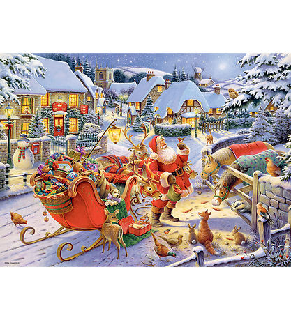 Ravensburger Puslespil - 2x500 Brikker - Christmas Collection No