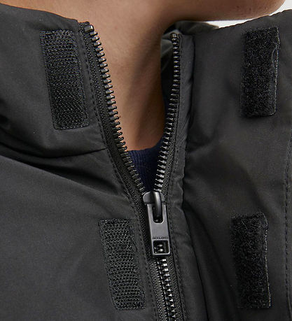 Jack & Jones Dynejakke - JCOSpeed - Sort/Tone In Tone