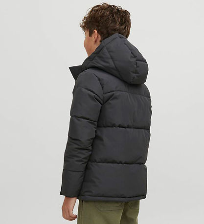 Jack & Jones Dynejakke - JCOSpeed - Sort/Tone In Tone