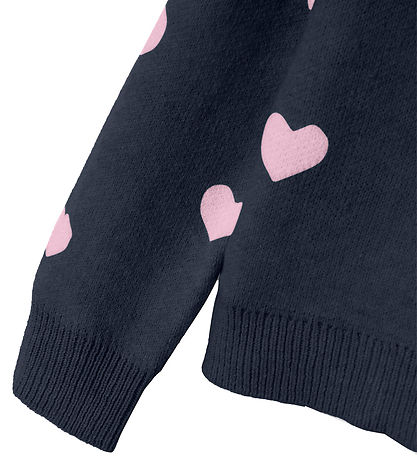 Name It Bluse - Strik - NmfOdessa Ls Knit - Dark Sapphire