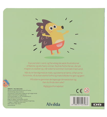 Alvilda Malebog - Mal Med Vand - Børste