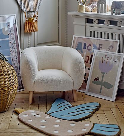 Bloomingville Loungestol - Cade - Hvid