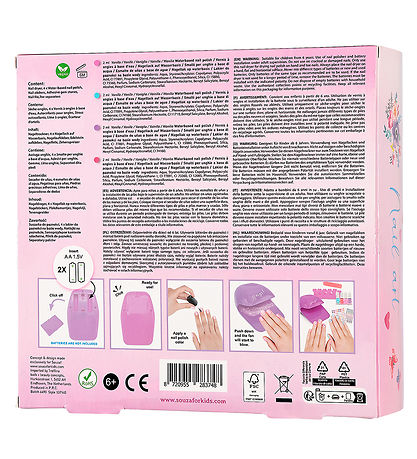 Souza Neglesæt - Nail Dryer & Nail Polish