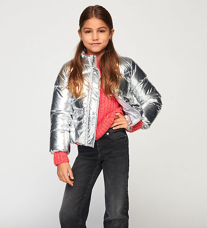 Kids Only Dynejakke - KogPearl - Silver