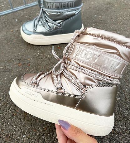 Moon Boot Vinterstøvler - Park Boot - Rose Gold
