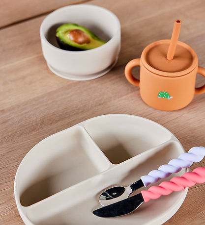 OYOY Tallerken - Enkei Suction - Silikone - Beige