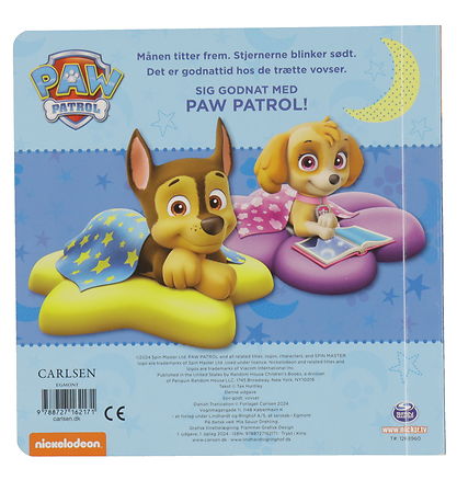 Forlaget Carlsen Billedbog - Sov Godt, Vovser - Paw Patrol - Dan