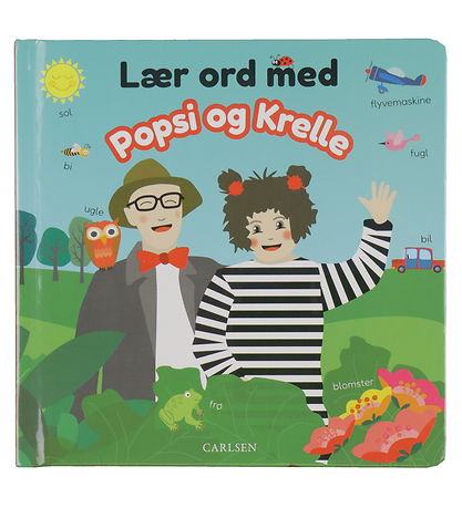 Forlaget Carlsen Billedbog - Lær Ord Med Popsi og Krelle - Dansk