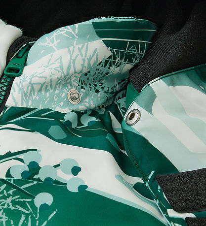 Reima Flyverdragt - Kurikka - Deeper Green m. Print