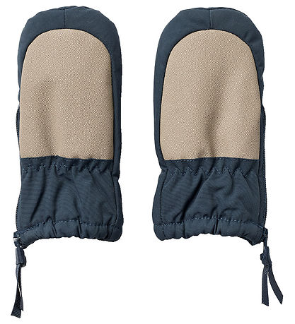 Wheat Luffer m. Lynlås - Tech - Dark Blue