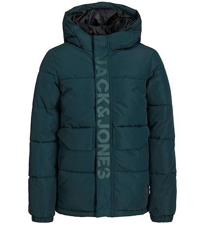 Jack & Jones Dynejakke - JCOSpeed - Magical Forest/Tone In Tone 