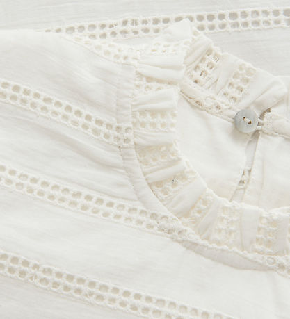Creamie Bluse - Cloud