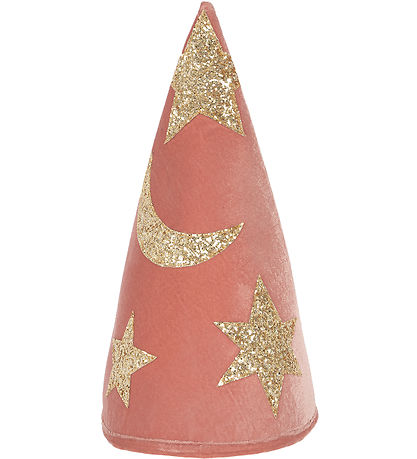 Meri Meri Udklædning - Troldmand - Rosa/Guld m. Stjerner