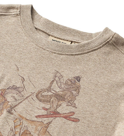 Wheat Bluse - Claus - Gravel Melange