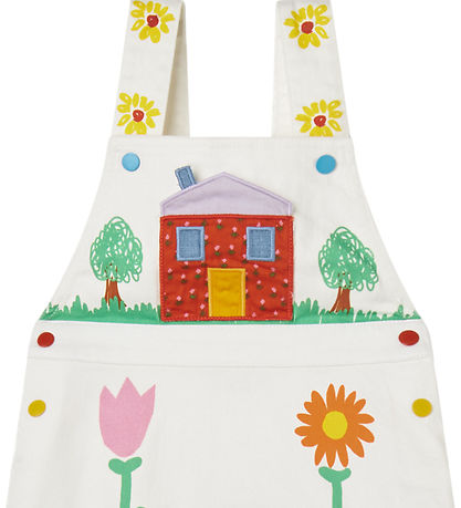 Stella McCartney Kids Spencer - Ivory/Blomster