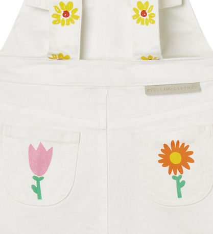 Stella McCartney Kids Spencer - Ivory/Blomster