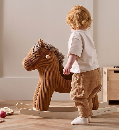 Kids Concept Gyngehest - Vera - Aiden - Brun