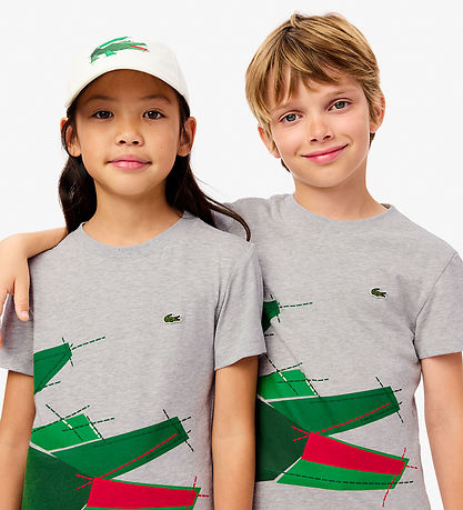 Lacoste T-shirt - Silver Chine