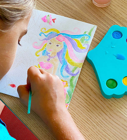 BOX CANDIY Kreasæt - Vandfarvekunstsæt  - Totally Mermaids