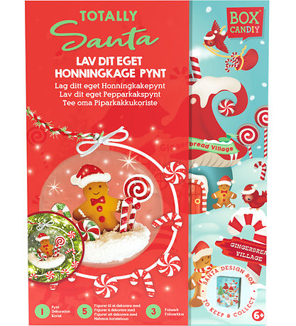 BOX CANDIY Kreasæt - Lav Dit Eget Pynt - Totally Santa