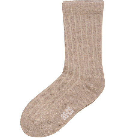 Minymo Strømper - 3 Pak - Silver Mink Melange