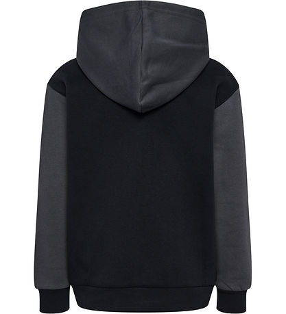 Hummel Cardigan m. Hætte - hmlAlvin - Asphalt
