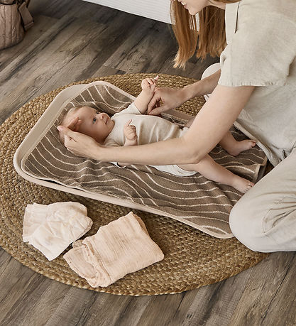 Leander Pusleunderlag - Woodland - 50x65 cm - Cappuccino