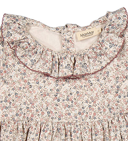 MarMar Bluse - Tiora Frill - Deep Peony