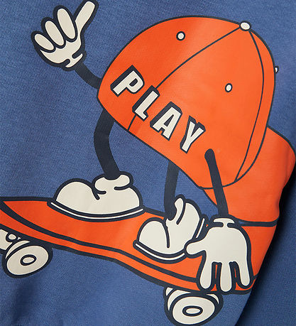 Name It Sweatshirt - NmmOtto - Bijou Blue