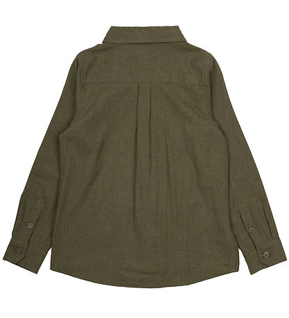 The New Skjorte - TnMick - Ivy Green Melange