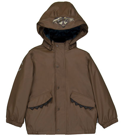Mikk-Line Regntøj m. Termo/Seler - PU - Rec Warm - Chocolate Chi