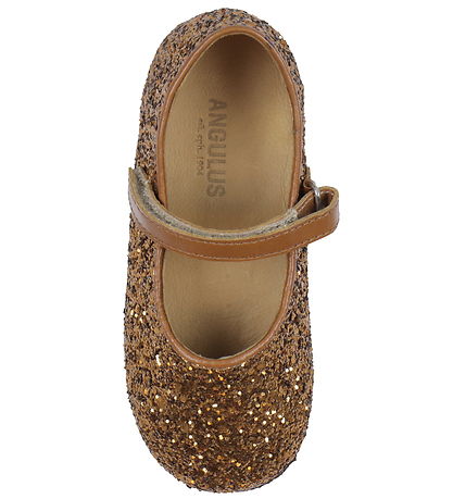Angulus Ballerina - Bronze/Cognac m. Glimmer