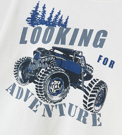 Name It Bluse - NmmVictor - Bright White/Looking For Adventure