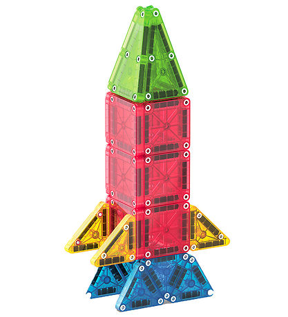 Magna-Tiles Magnetsæt - 26 Dele - MicroMAGS & Travel Tin Case