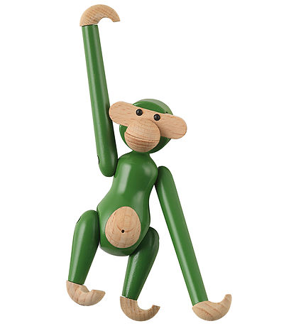 Kay Bojesen Træfigur - Abe - Vintage - Mini - Grøn