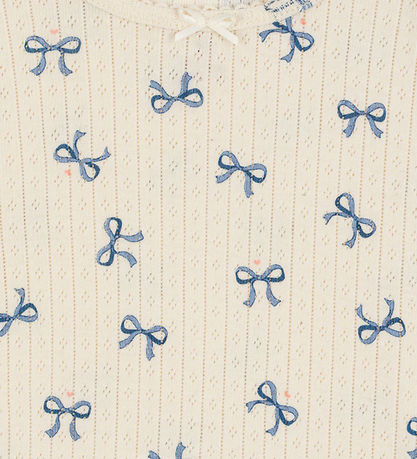 Konges Sløjd Bluse - Minnie - Bow Bleu