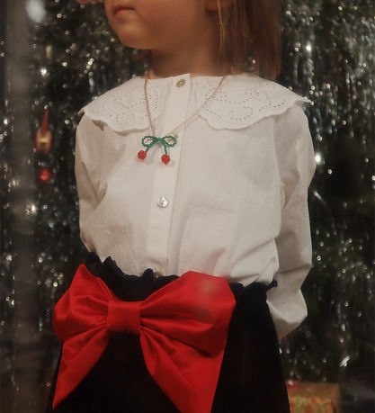 Konges Sløjd Smykkesæt - Armbånd/Halskæde - Cherry