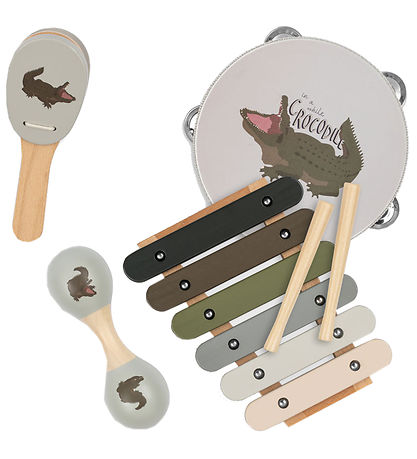 Konges Sløjd Musikinstrumenter - Træ - Crocodile