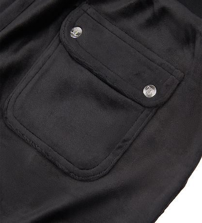 Juicy Couture Velourbukser - Layla Pocket - Sort