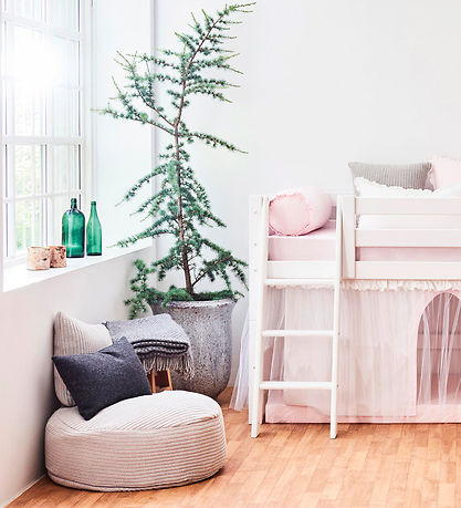 Hoppekids Sækkestol - Winter Wonderland - 75x23 cm - Grå