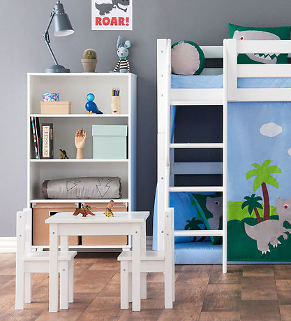 Hoppekids Børnebord - Mads - Hvid