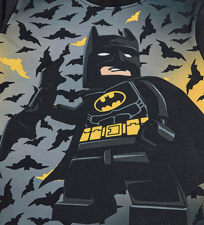 LEGO® Batman Bluse - LWTano 601 - Sort m. Print