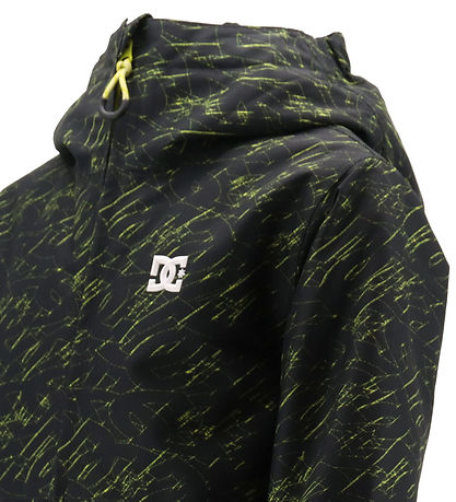DC Vinterjakke - Basis Print - Stacked Black