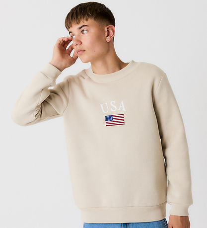 LMTD Sweatshirt - NlnLusa - Turtledove