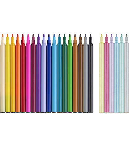 Faber-Castell Tuscher - 24 stk. - Unicorn Pastel