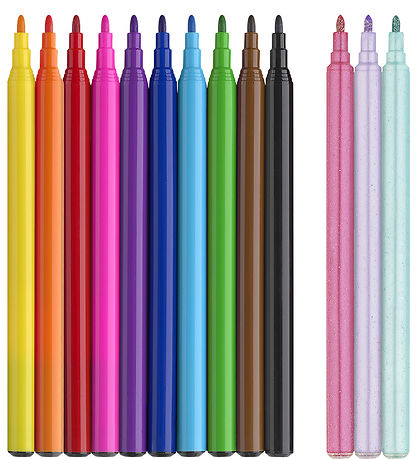 Faber-Castell Tuscher - 13 stk. - Unicorn Pastel