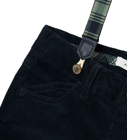 Name It Bukser m. Seler - NmmRyan - Dark Sapphire