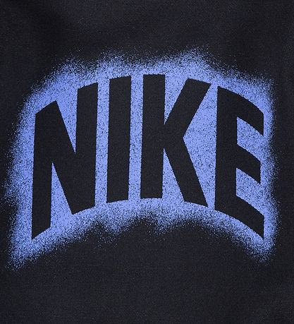 Nike Træningssæt - Cardigan/Bukser - Sort/Lilla